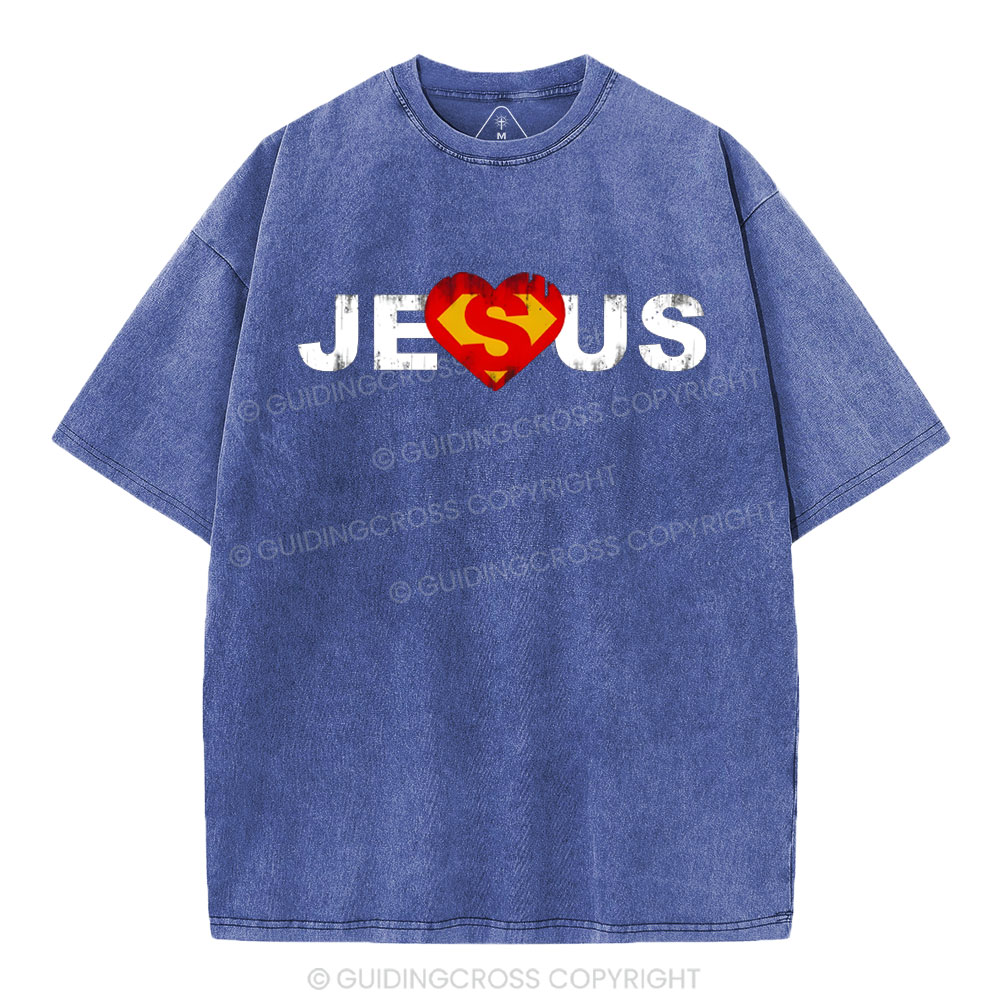 Jesus Chrisrtian Washed T-Shirt