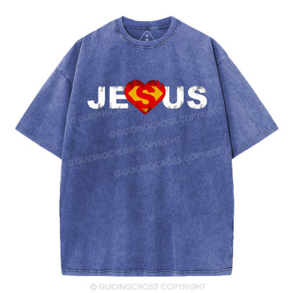 Jesus Chrisrtian Washed T-Shirt
