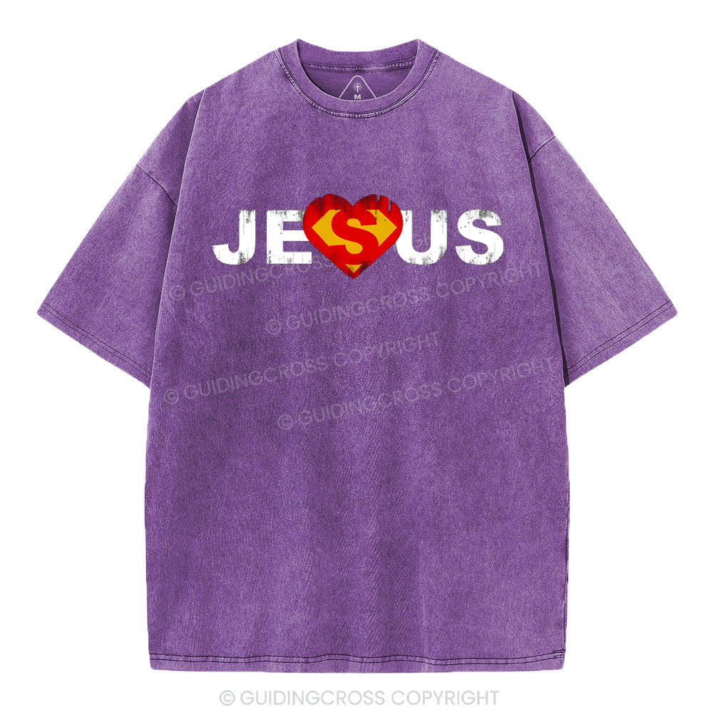 Jesus Chrisrtian Washed T-Shirt
