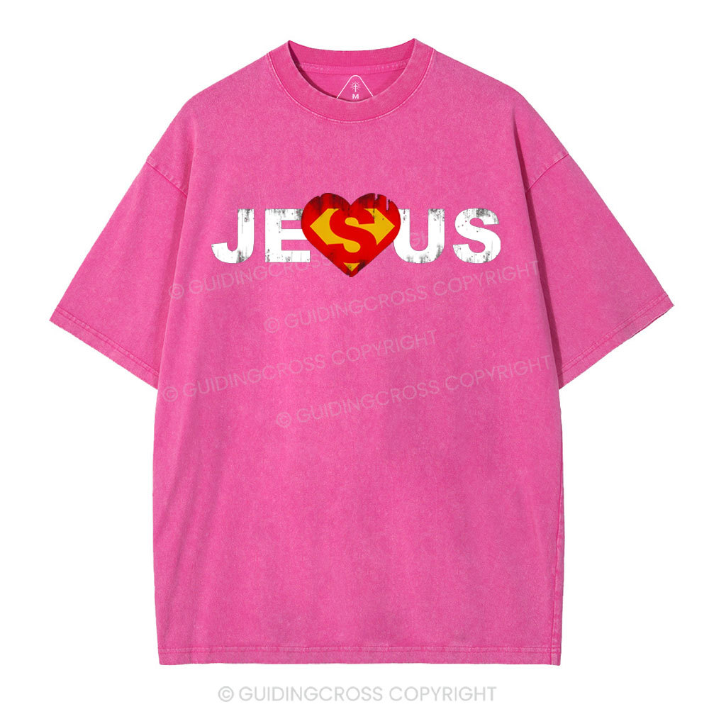 Jesus Chrisrtian Washed T-Shirt