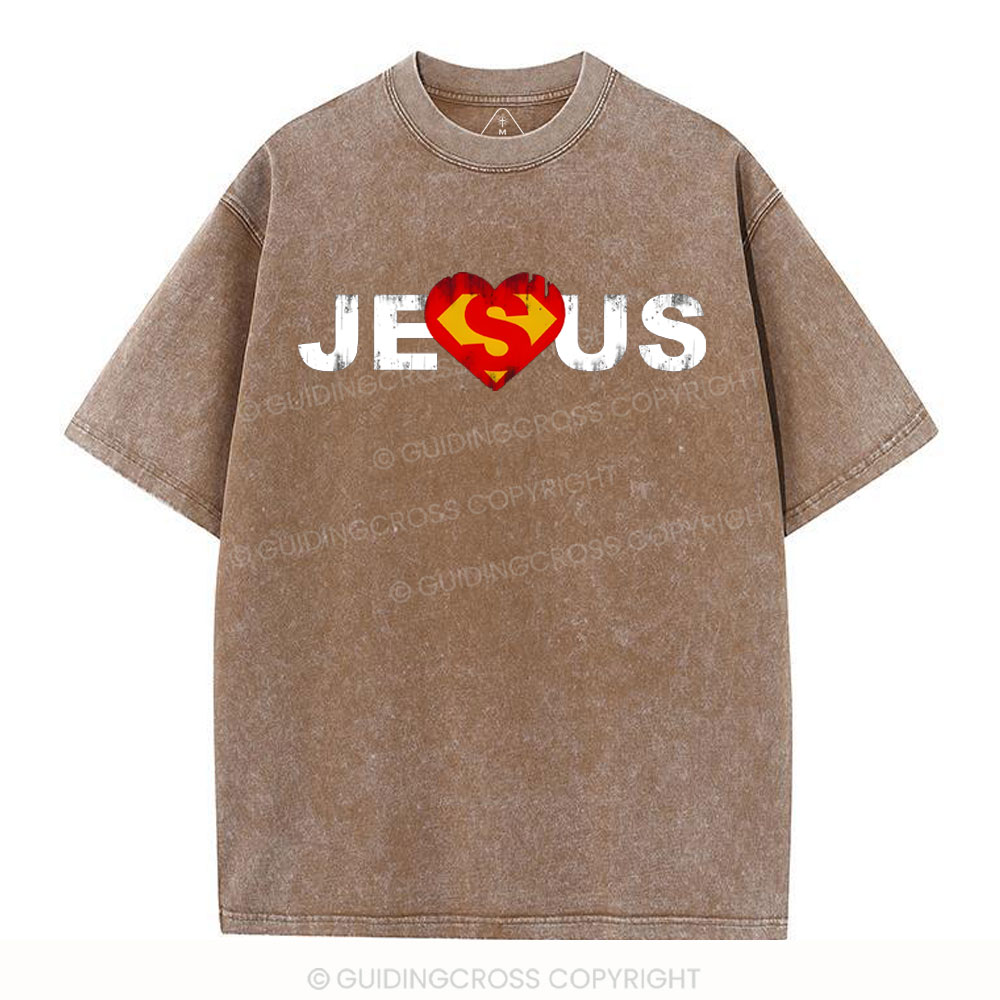 Jesus Chrisrtian Washed T-Shirt
