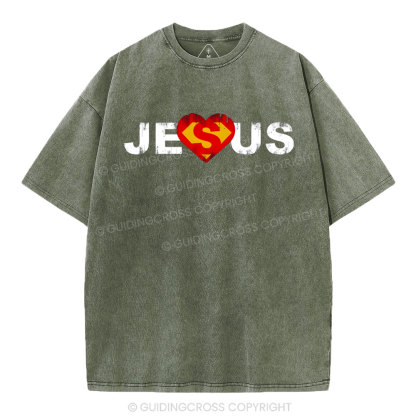 Jesus Chrisrtian Washed T-Shirt