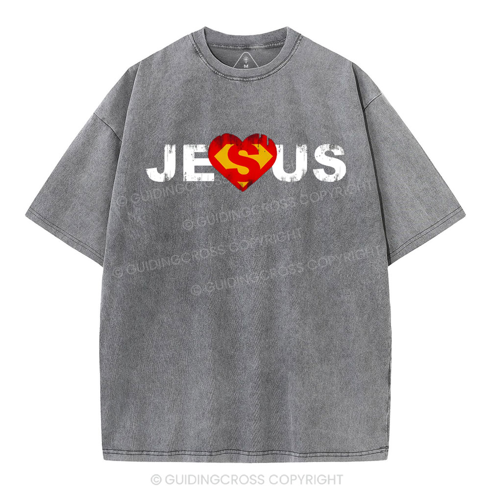 Jesus Chrisrtian Washed T-Shirt