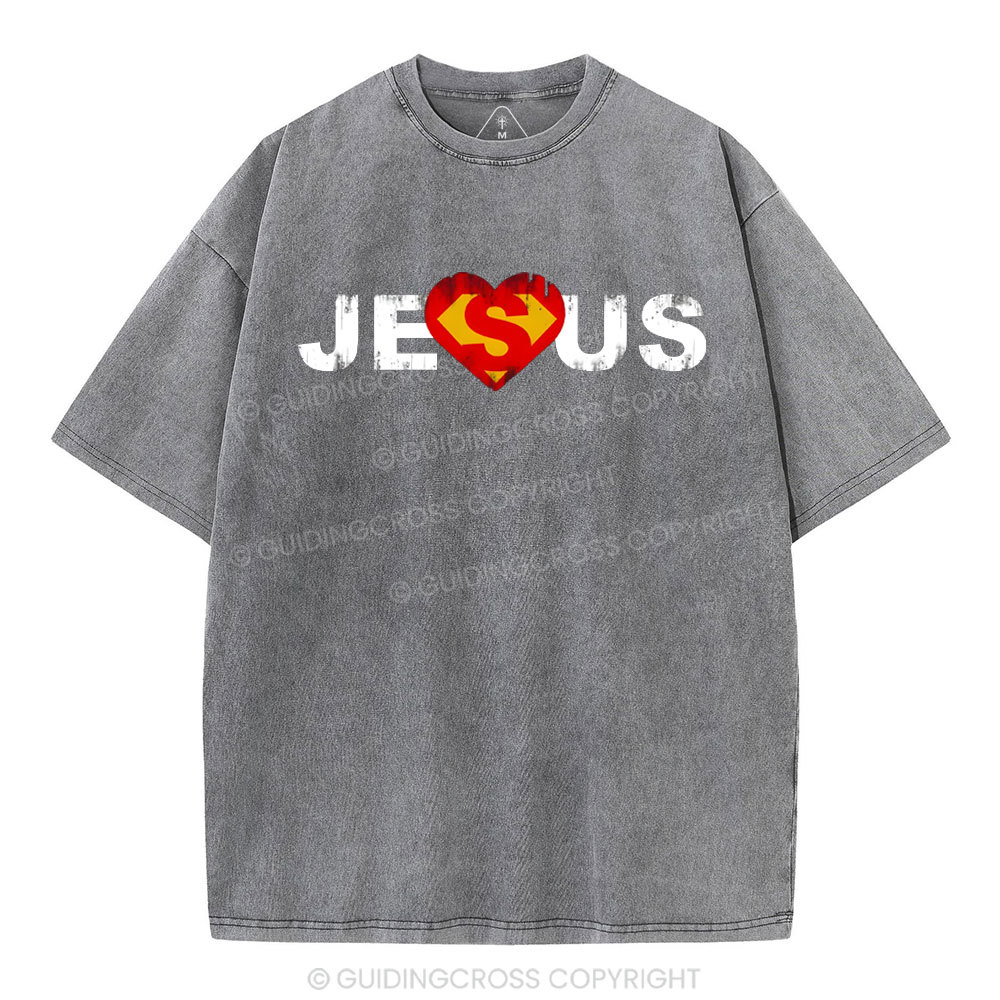 Jesus Chrisrtian Washed T-Shirt