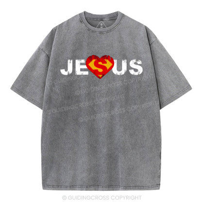 Jesus Chrisrtian Washed T-Shirt