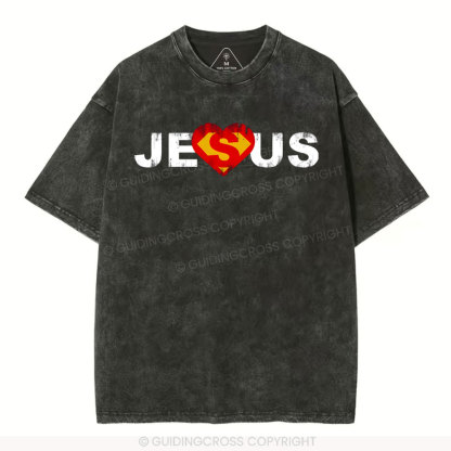 Jesus Chrisrtian Washed T-Shirt