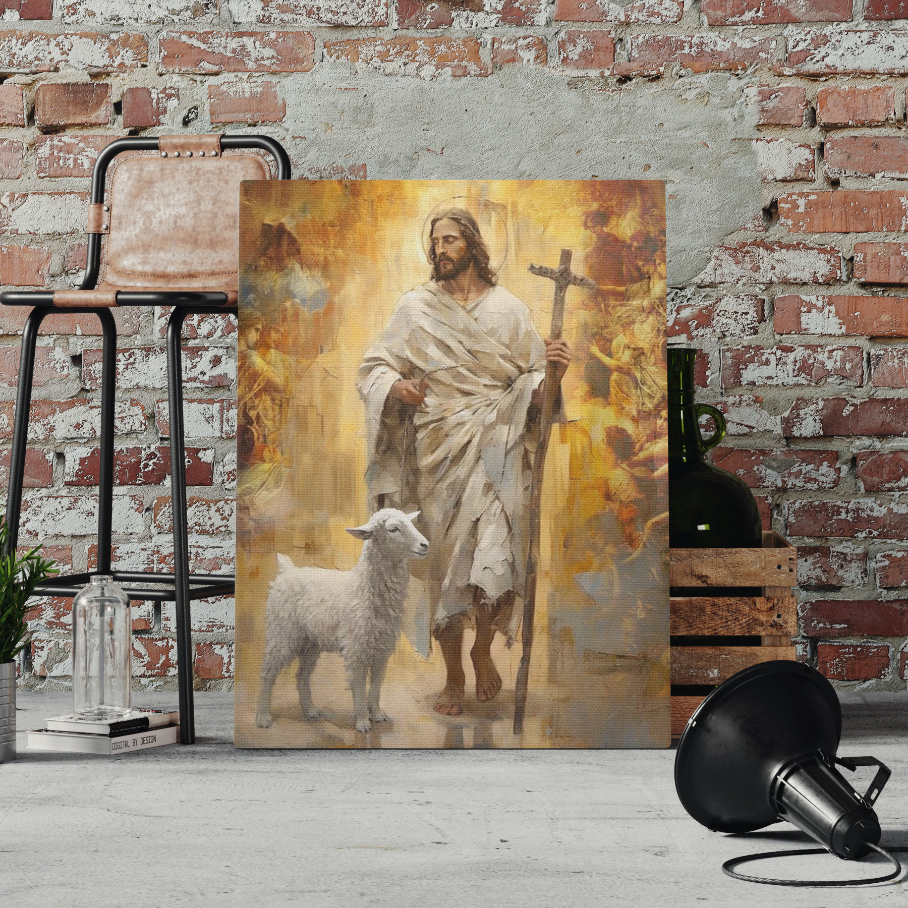Jesus Christ Christian Canvas Wall Art