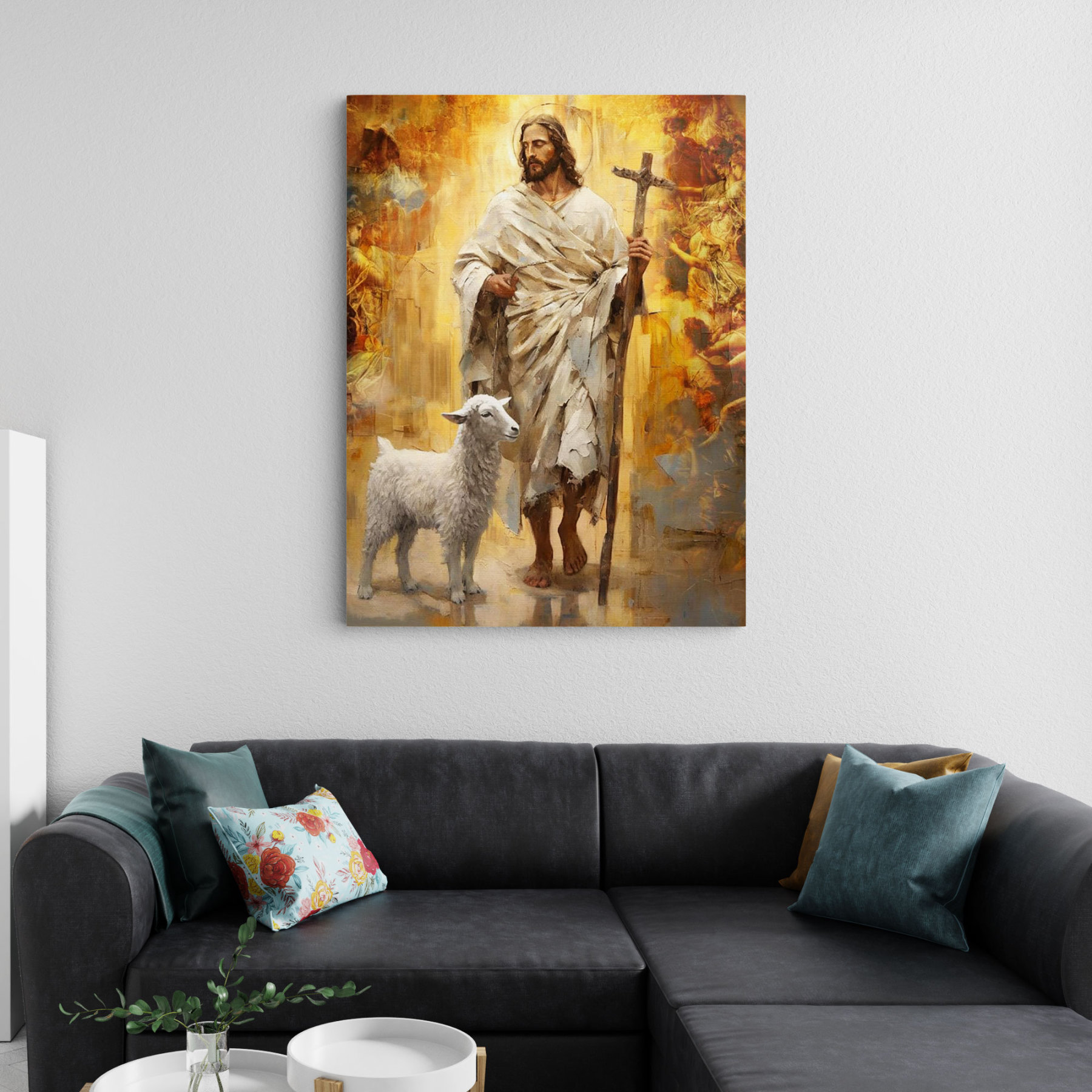 Jesus Christ Christian Canvas Wall Art