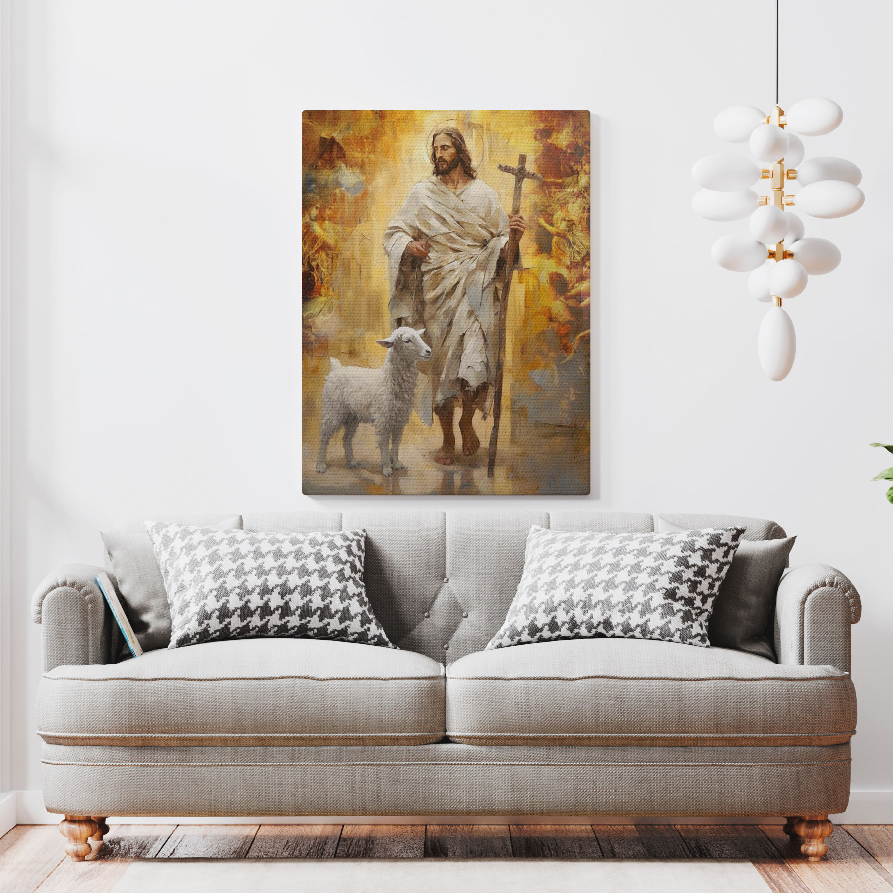 Jesus Christ Christian Canvas Wall Art
