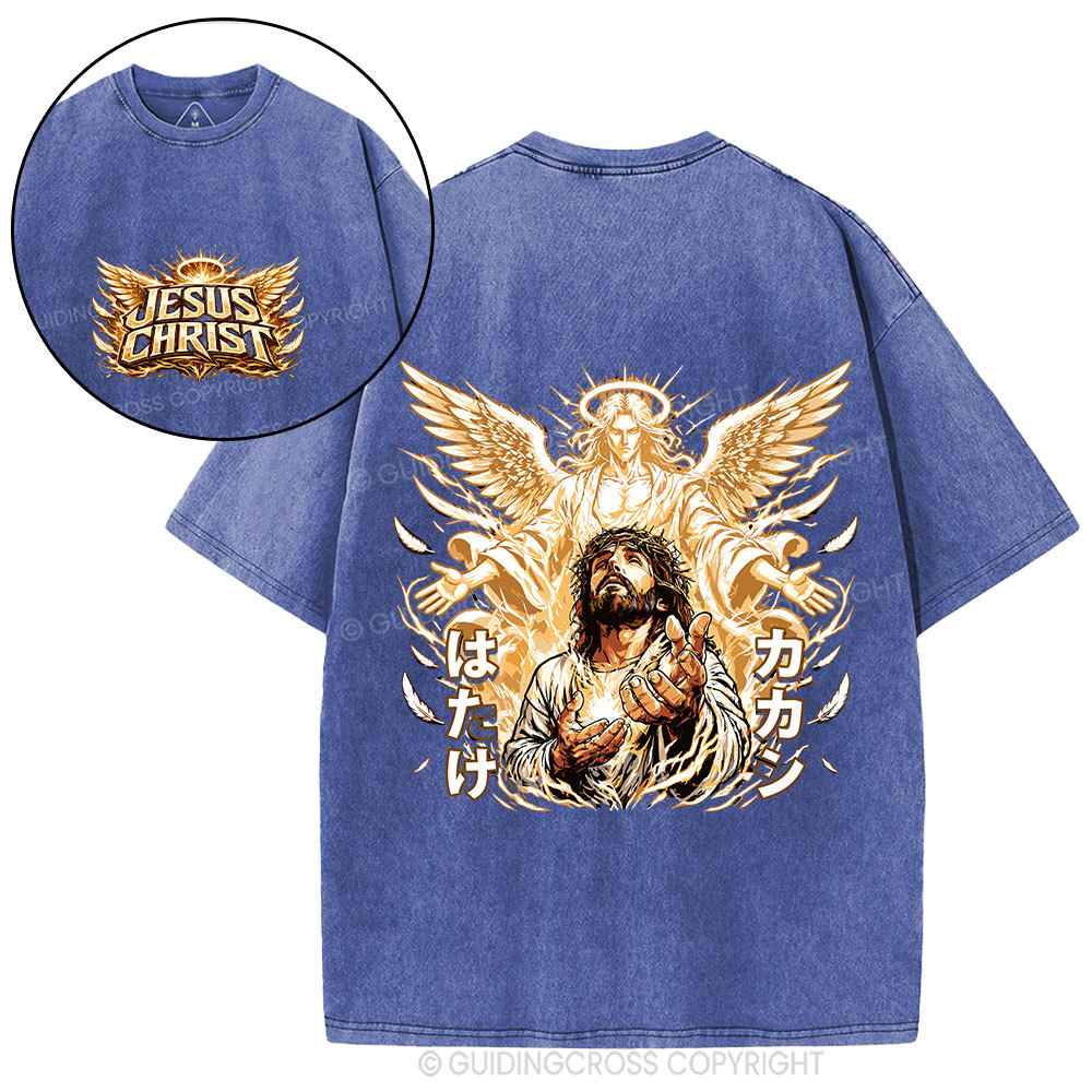 New-Sample Christian Washed T-Shirt Sale - GuidingCross