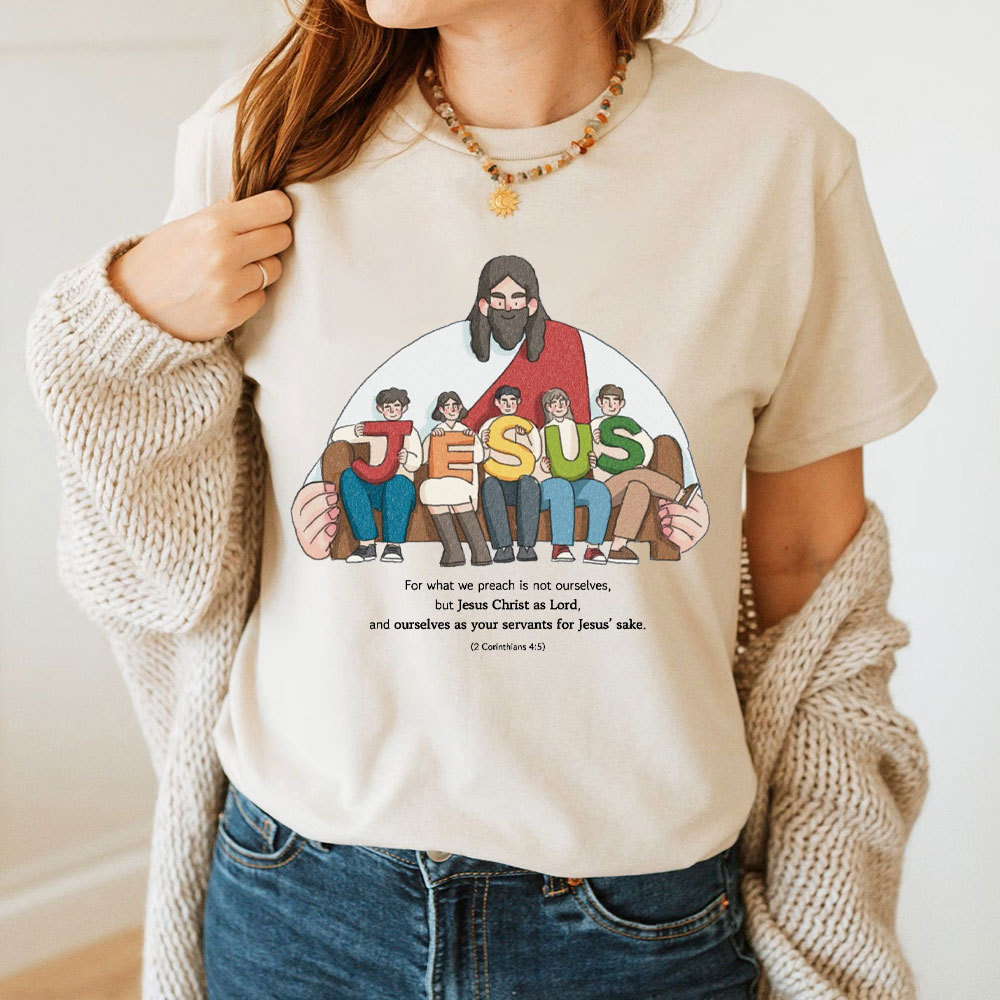 Jesus Christ As Lord Christian T-Shirt