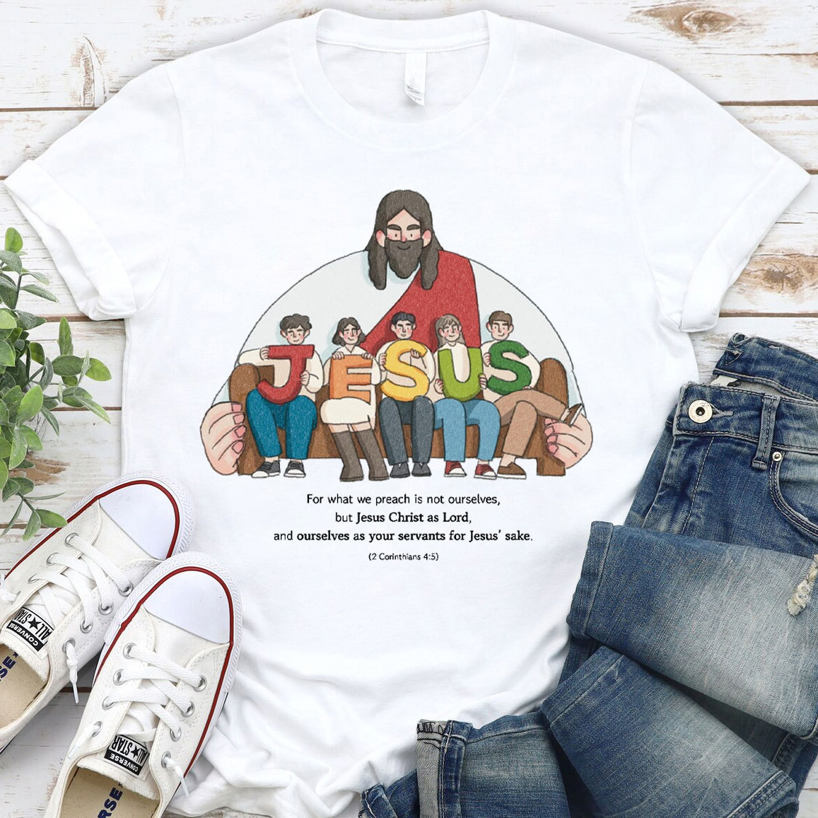 Jesus Christ As Lord Christian T-Shirt