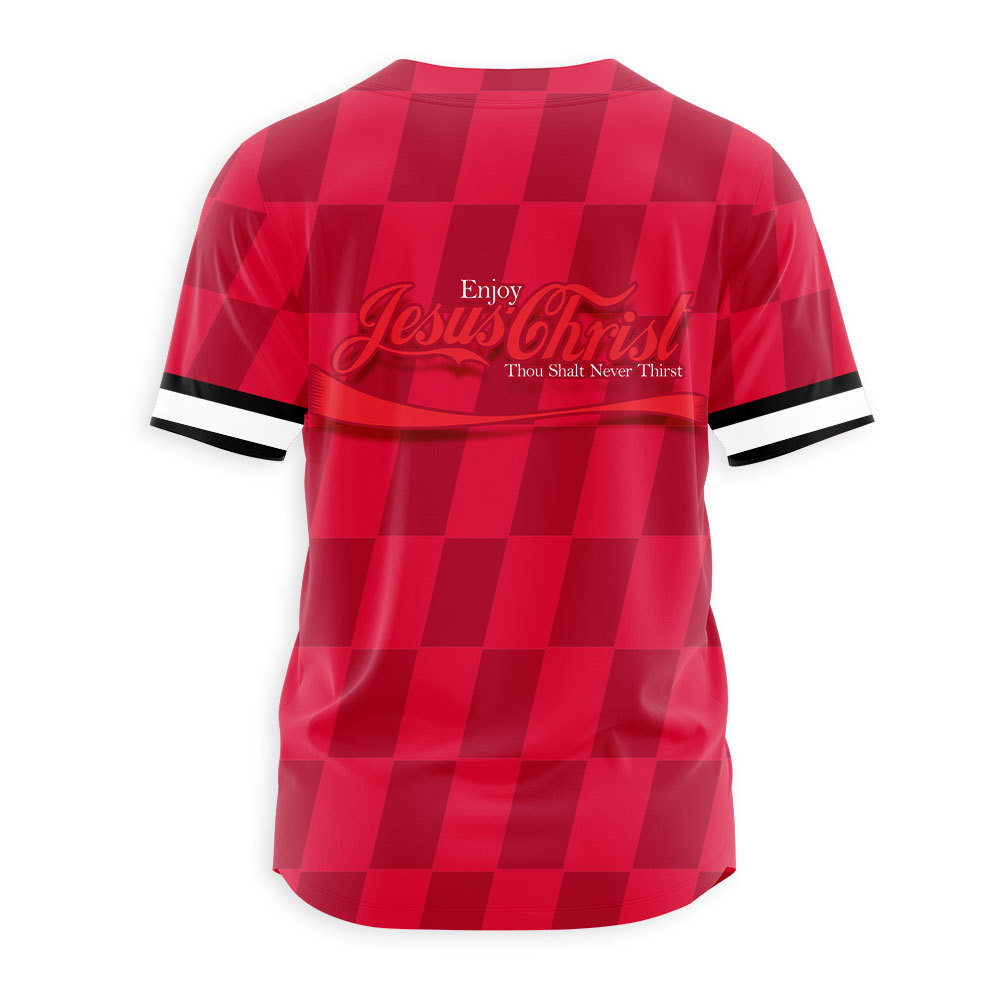 Jesus Christ Christian Baseball Jersey