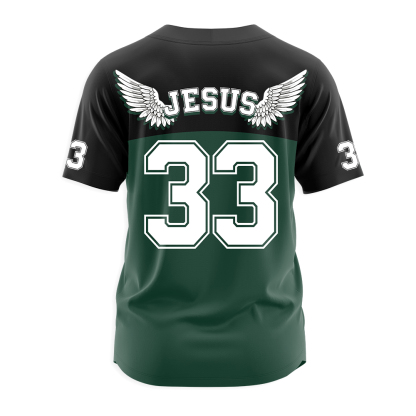 Jesus Christ Christian Baseball Jersey