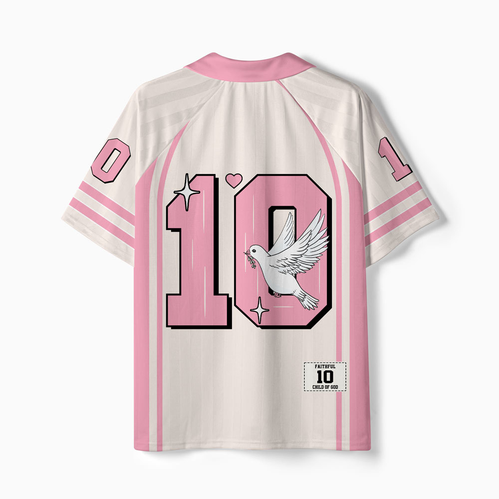 Jesus Christ Christian Collar Jersey