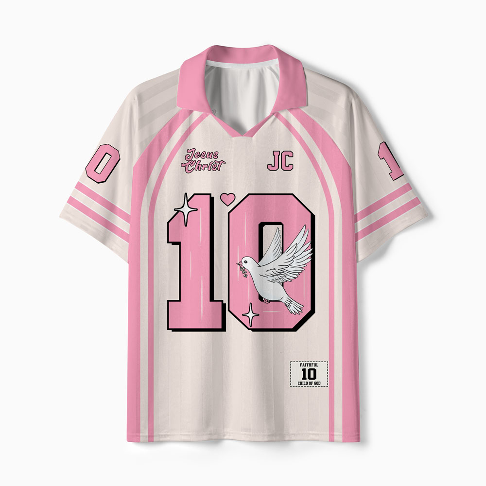 Jesus Christ Christian Collar Jersey