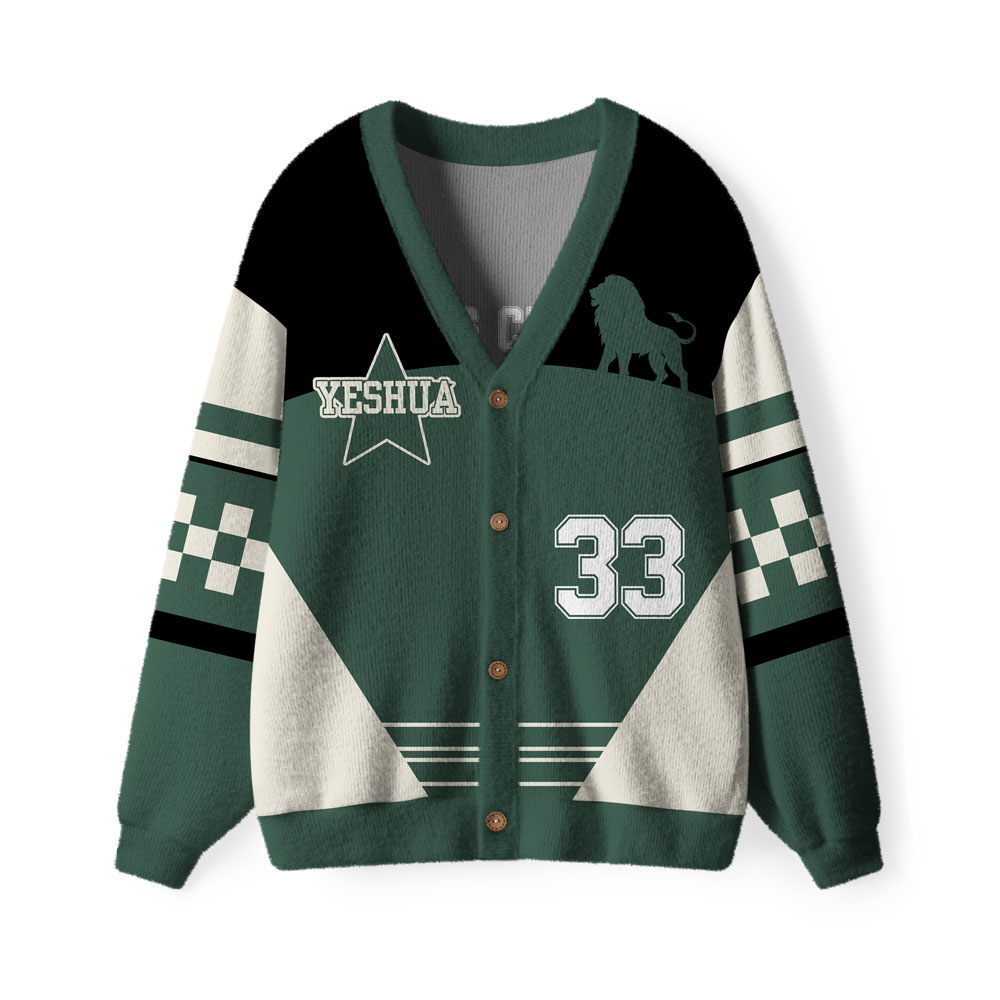 Jesus Christ Christian Lightweight Cardigan