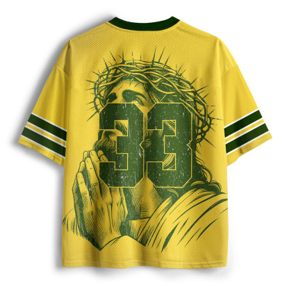 Jesus Christ Christian Mesh Jersey