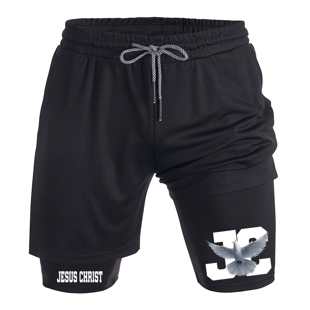 Jesus Christ Christian Performance Shorts