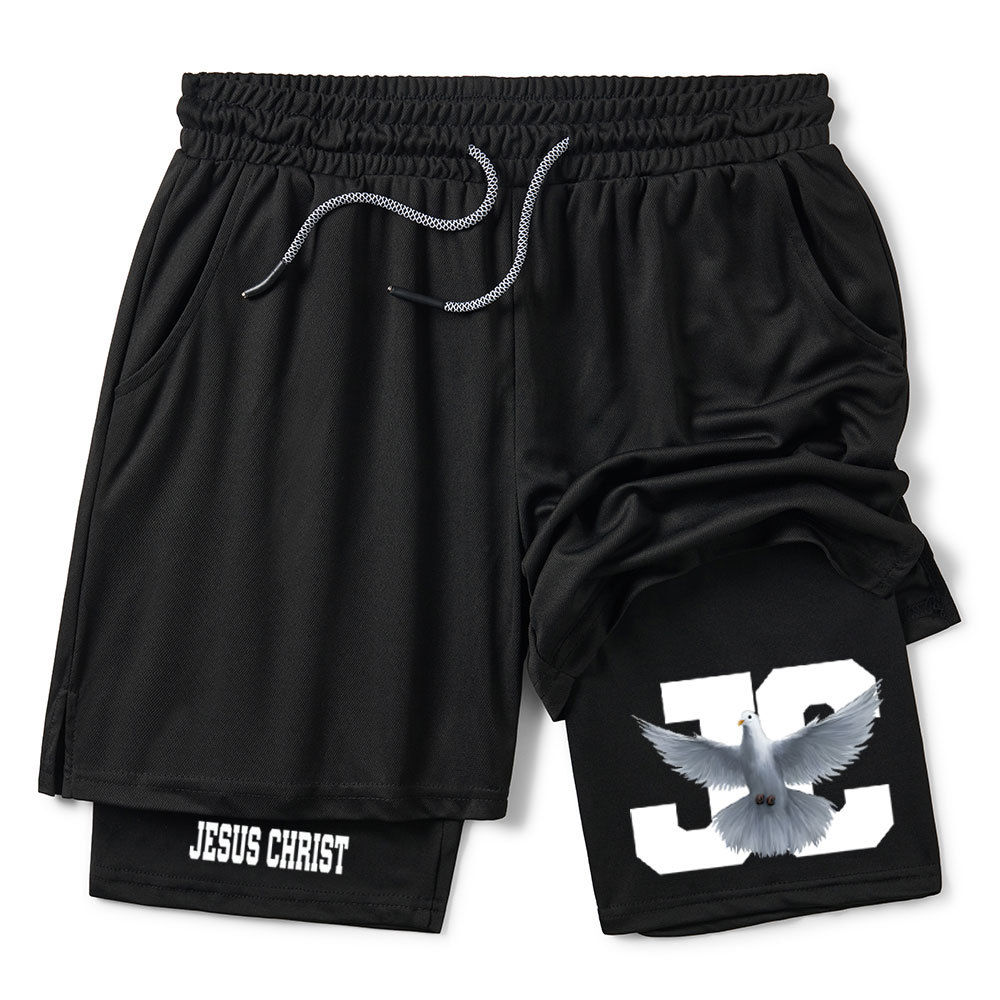 Jesus Christ Christian Performance Shorts