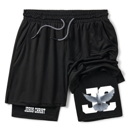 Jesus Christ Christian Performance Shorts