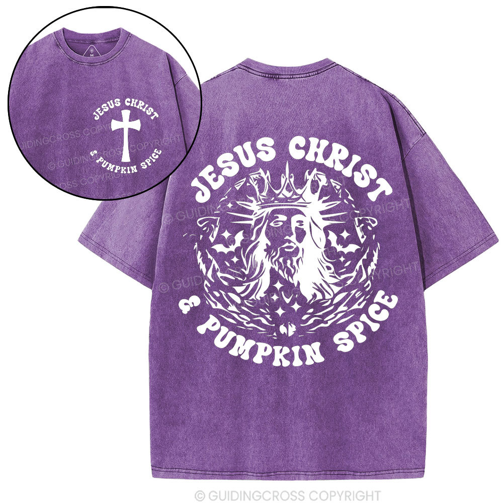Jesus Christ Christian Washed T-Shirt