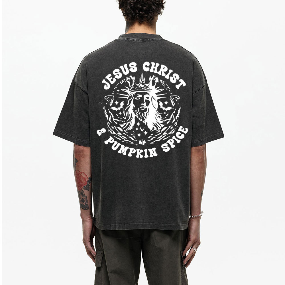 Jesus Christ Christian Washed T-Shirt