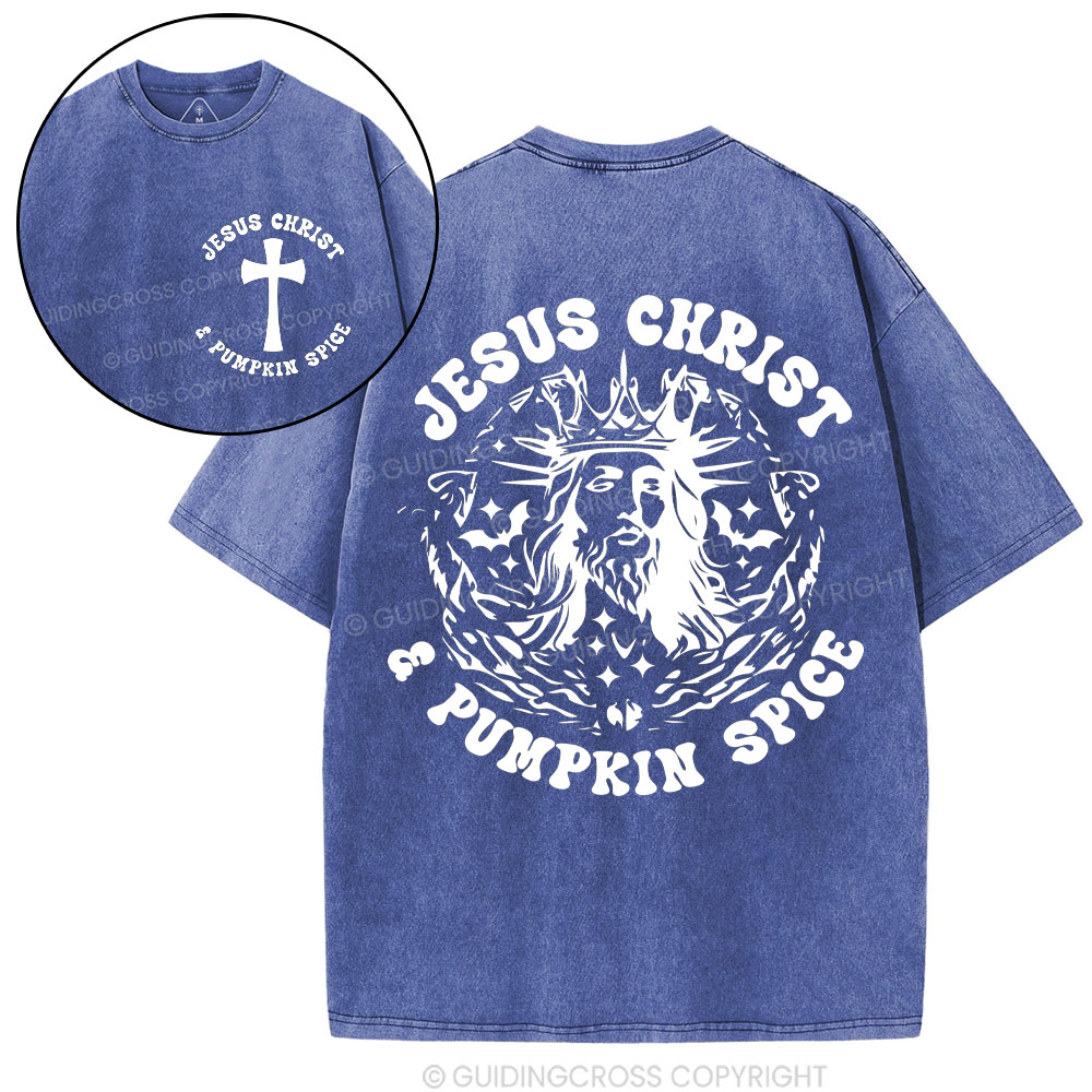 Jesus Christ Christian Washed T-Shirt