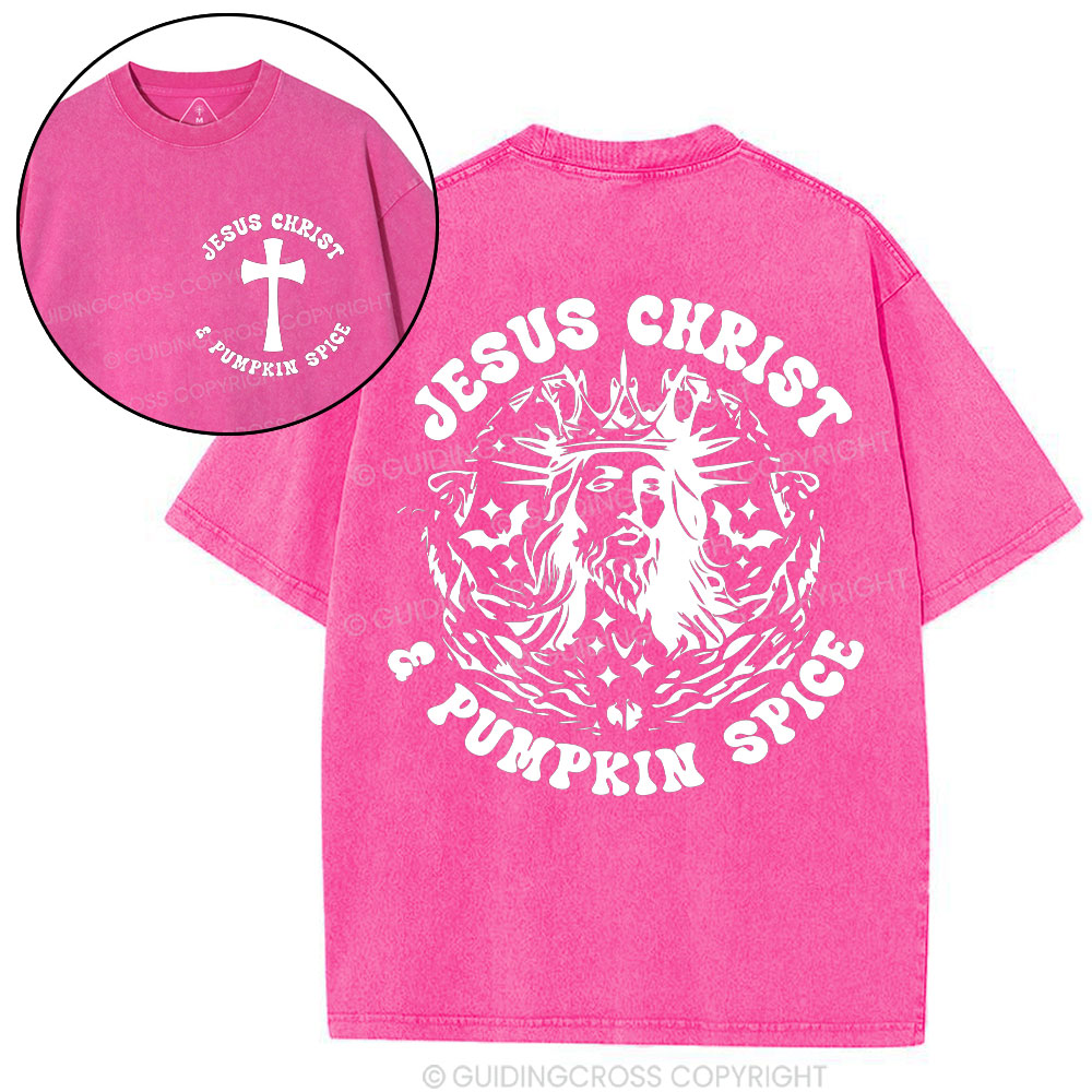 Double-sided sample washed T-Shirt Sale - GuidingCross