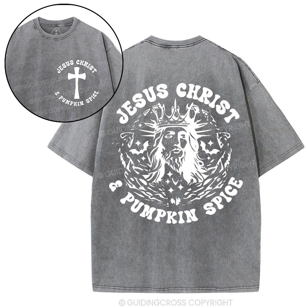 Jesus Christ Christian Washed T-Shirt