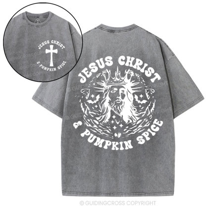 Jesus Christ Christian Washed T-Shirt