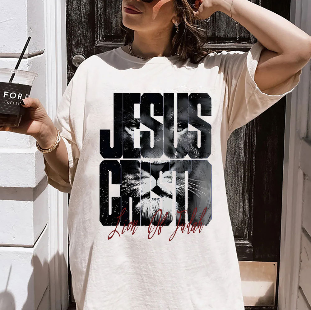 Jesus Christ Christian Washed T-Shirt