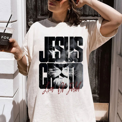 Jesus Christ Christian Washed T-Shirt