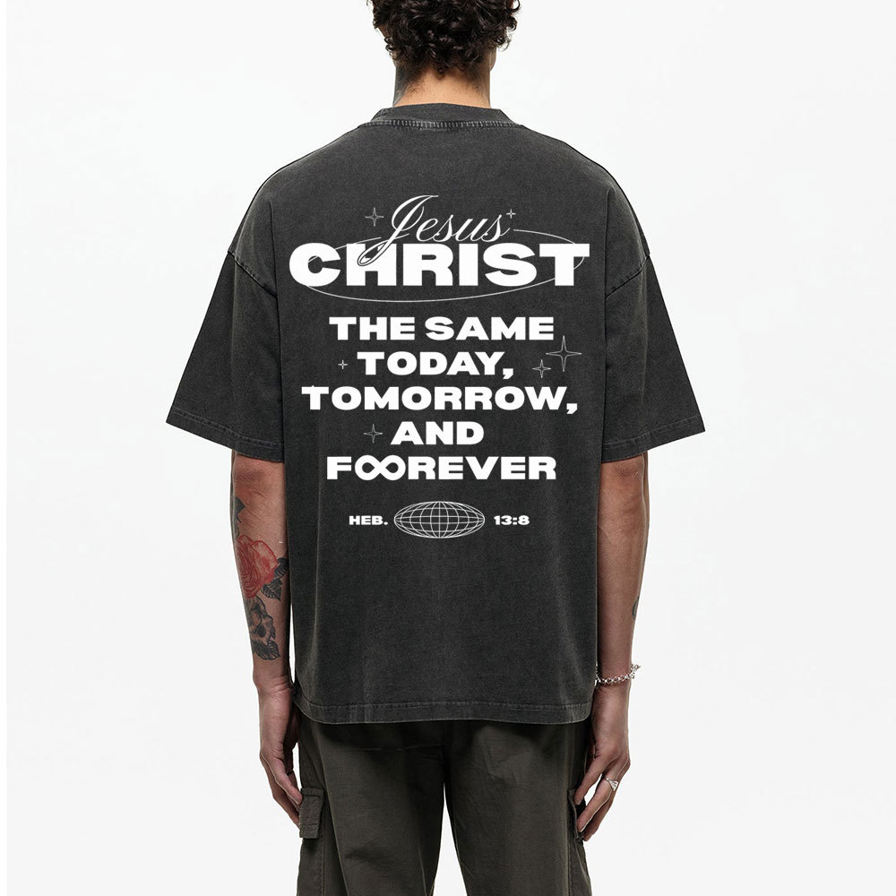 Jesus Christ Christian Washed T-Shirt
