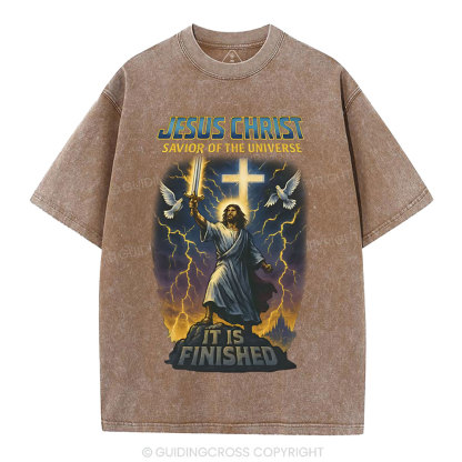 Jesus Christ Christian Washed T-Shirt
