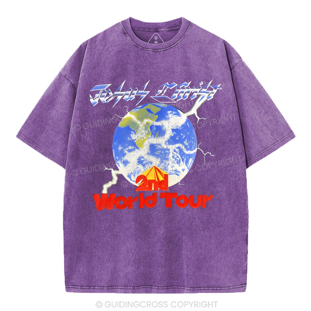 Jesus Christ Christian Washed T-Shirt