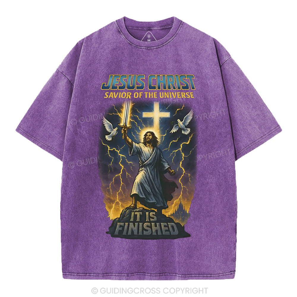 Jesus Christ Christian Washed T-Shirt