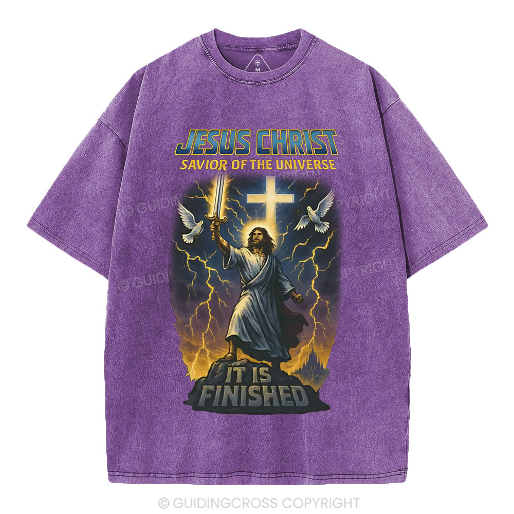 Jesus Christ Christian Washed T-Shirt