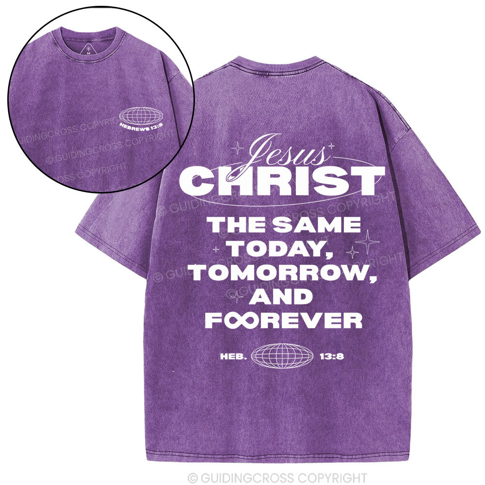 Jesus Christ Christian Washed T-Shirt