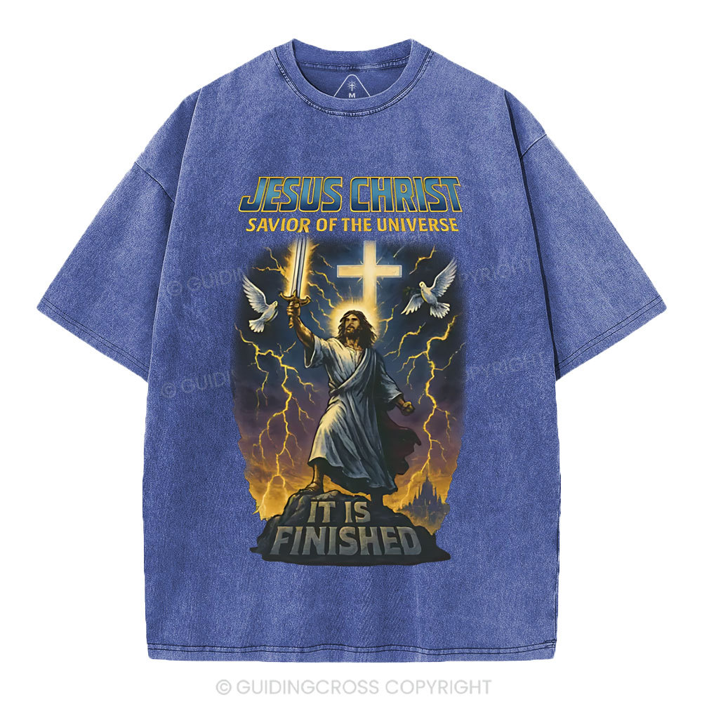 Jesus Christ Christian Washed T-Shirt