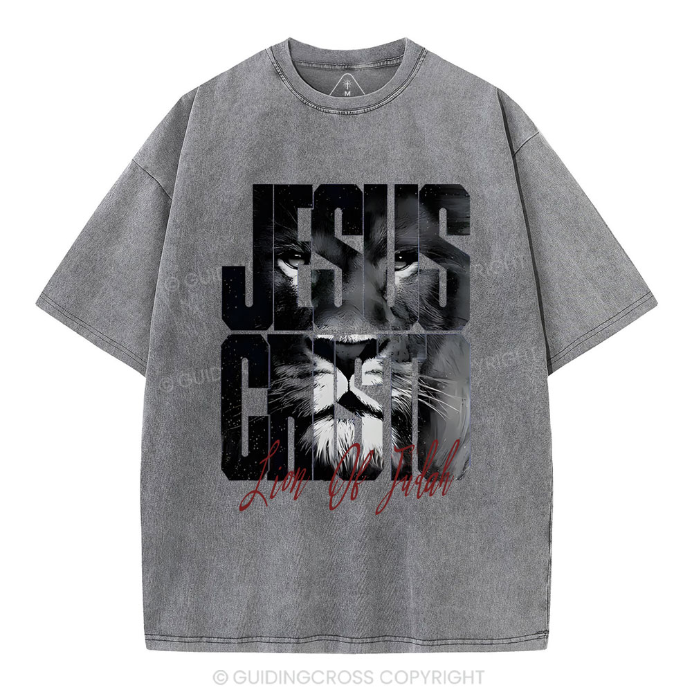 Jesus Christ Christian Washed T-Shirt