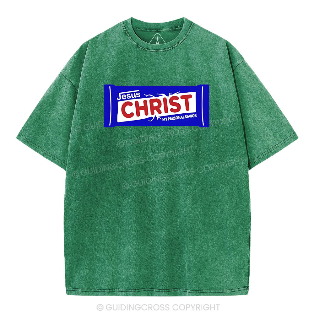 Jesus Christ Christian Washed T-Shirt