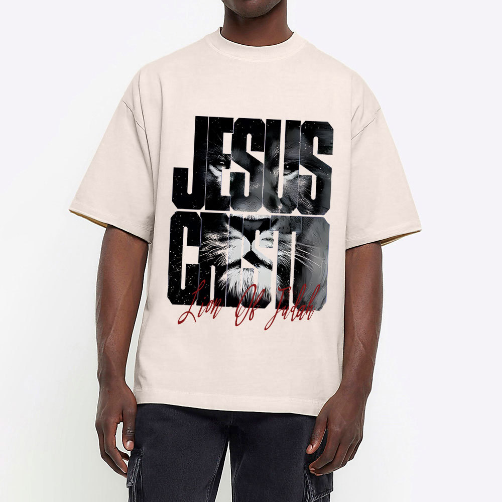 Jesus Christ Christian Washed T-Shirt