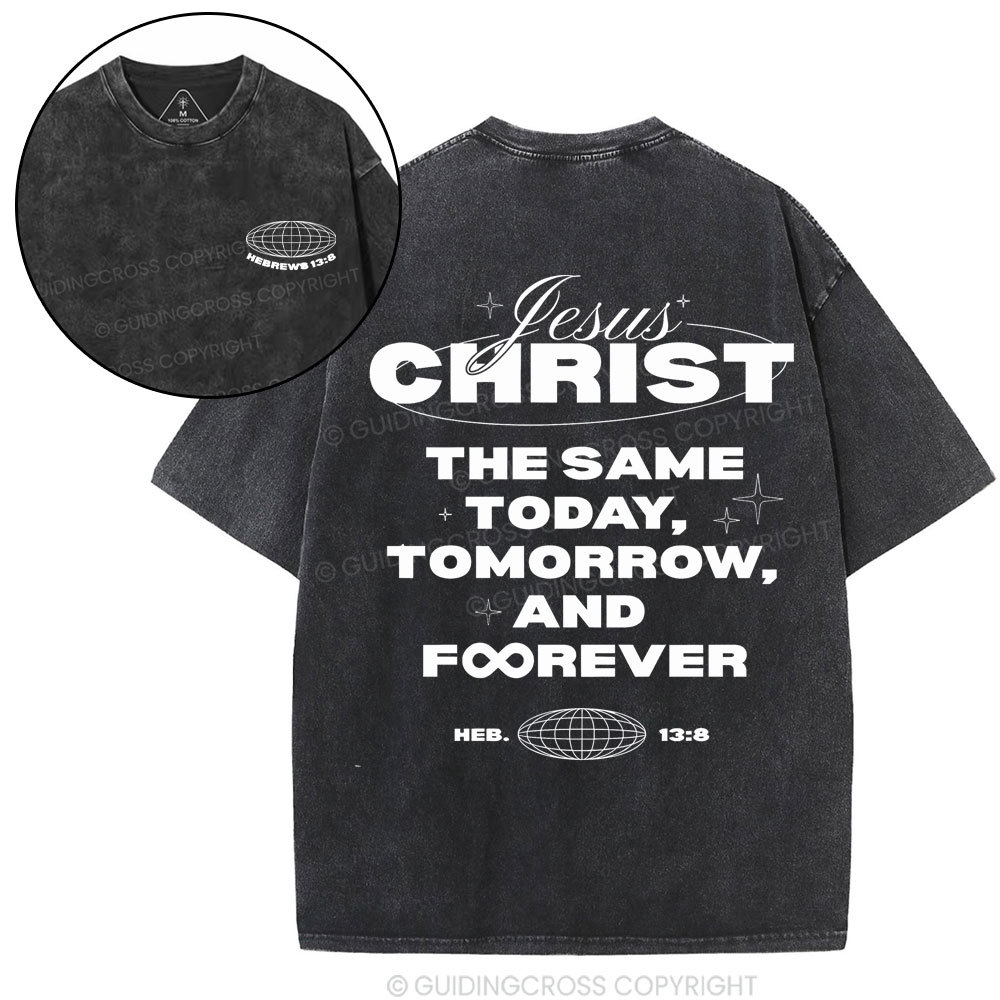 Double-sided sample washed T-Shirt Sale - GuidingCross