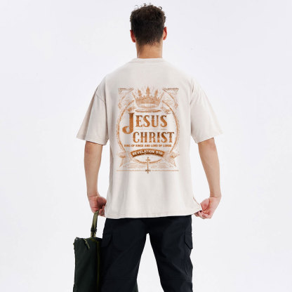 Jesus Christ Christian Washed T-Shirt