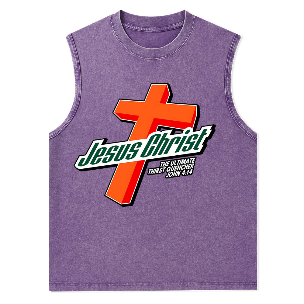 Sample Christian Washed Tank Top Sale - GuidingCross