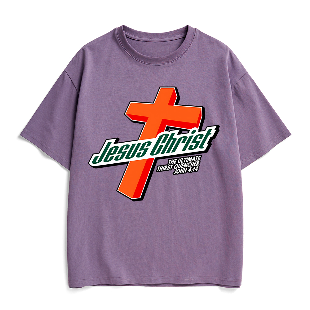 Jesus Christ Cross Christian Heavy Cotton T-Shirt