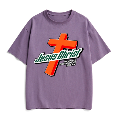 Jesus Christ Cross Christian Heavy Cotton T-Shirt