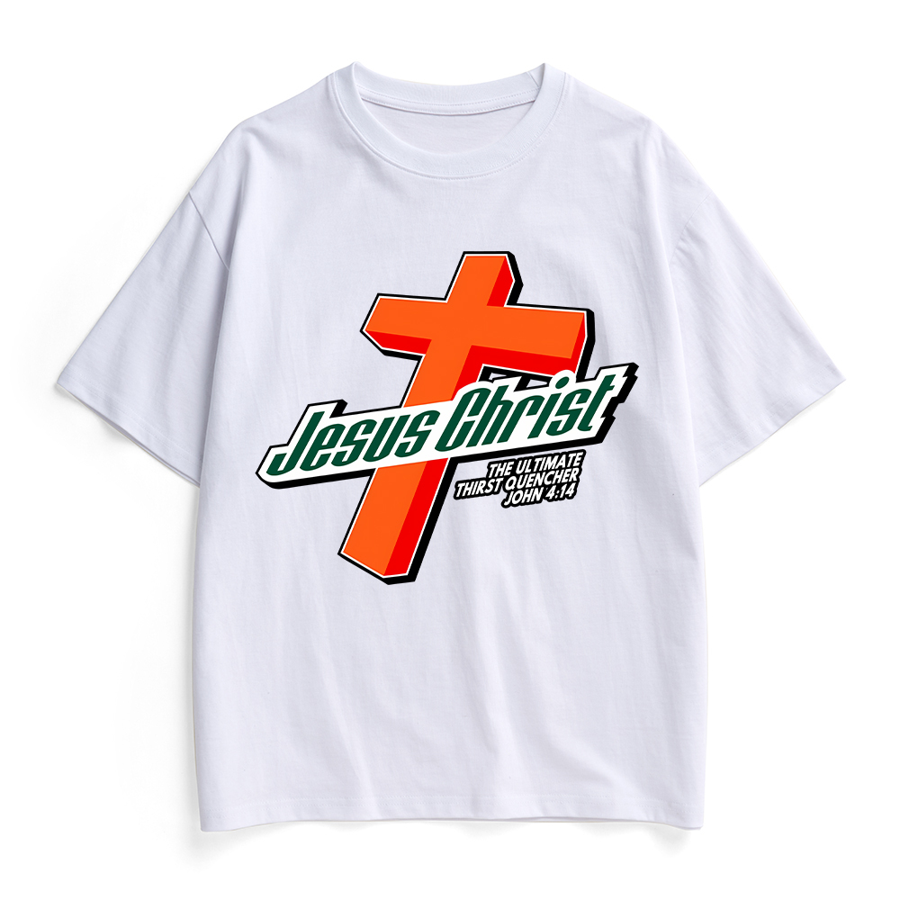 Jesus Christ Cross Christian Heavy Cotton T-Shirt