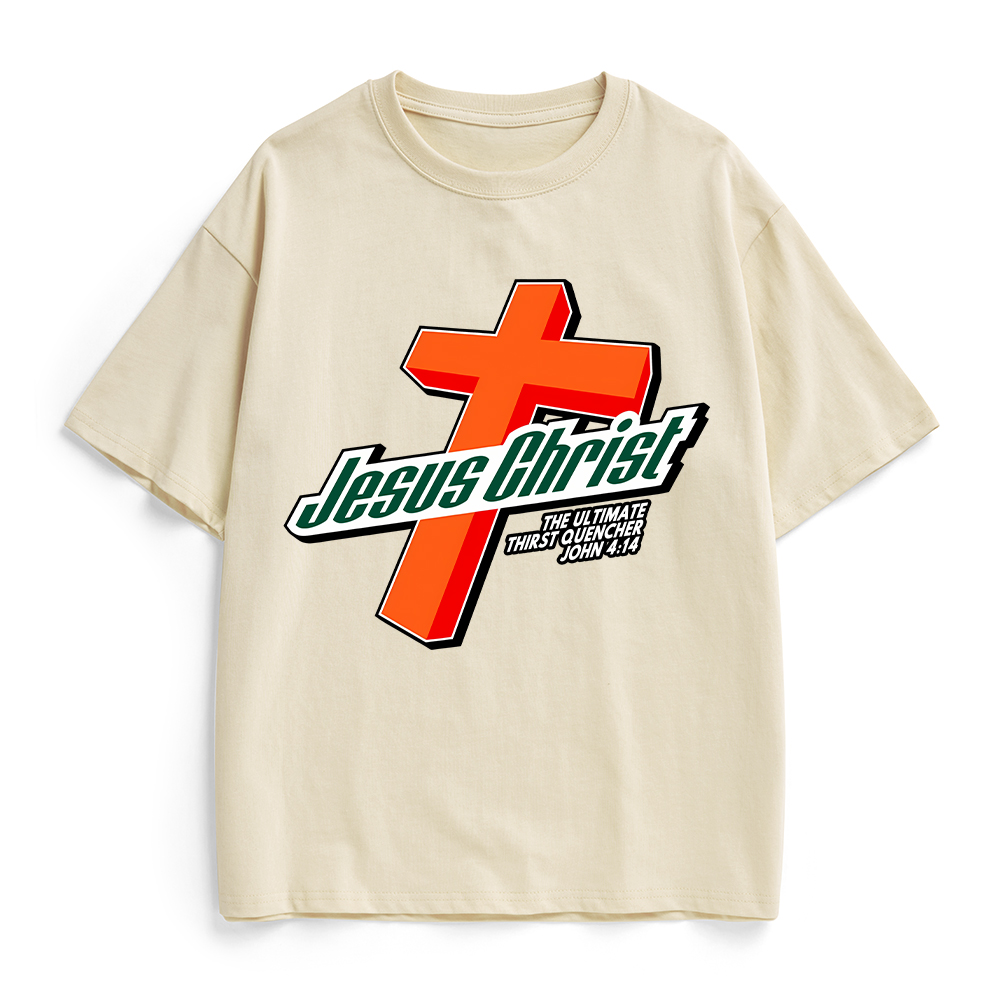Jesus Christ Cross Christian Heavy Cotton T-Shirt